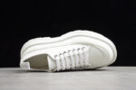 Alexander McQueen Tread Slick Low-Top Sneakers – Triple White