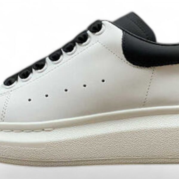 Alexander McQueen Oversized Sneaker – White & Black Detailing
