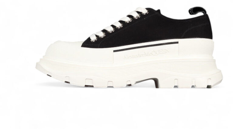 Alexander McQueen Tread Slick Low – Black/White Contrast