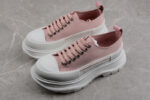 Alexander McQueen Tread Slick Low – Dusty Pink Canvas