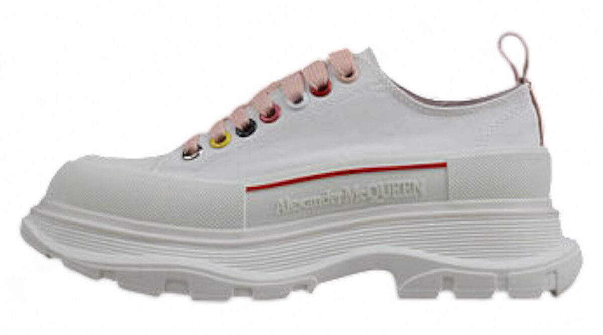 Alexander McQueen Tread Slick Low – Rainbow Eyelets Edition