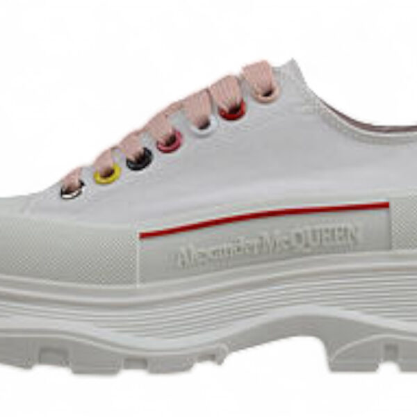 Alexander McQueen Tread Slick Low – Rainbow Eyelets Edition