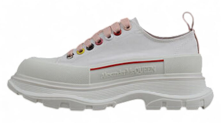 Alexander McQueen Tread Slick Low – Rainbow Eyelets Edition