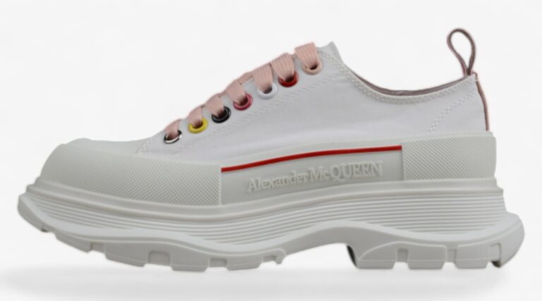 Alexander McQueen Tread Slick Low – Rainbow Eyelets Edition