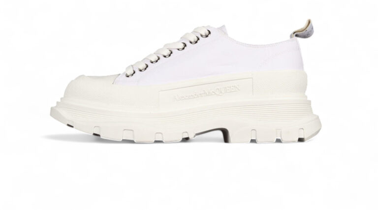 Alexander McQueen Tread Slick Low – Triple White