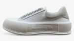 Alexander McQueen Vulcanized Low-Top Sneakers – White