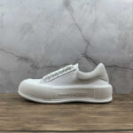 Alexander McQueen Vulcanized Low-Top Sneakers – White