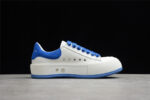 Alexander McQueen Vulcanized Low-Top Sneakers – White & Royal Blue