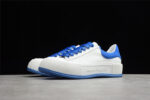 Alexander McQueen Vulcanized Low-Top Sneakers – White & Royal Blue