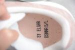 Alexander Mcqueen ShoesWhite Oversized Sneaker with Pink Suede Heel Tab