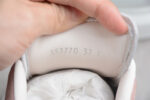 Alexander Mcqueen ShoesWhite Oversized Sneaker with Pink Suede Heel Tab