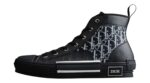 Dior B23 High-Top Sneaker – Black Oblique Canvas