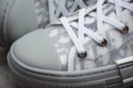 Dior B23 High-Top Sneaker – Grey Oblique