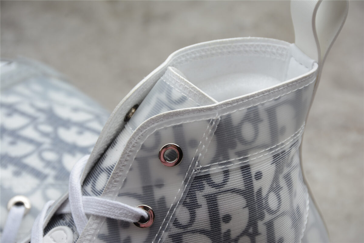 Dior B23 High-Top Sneaker – Grey Oblique