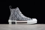 Dior B23 Oblique Low-Top Sneaker – Black with Gum Sole (Copy)