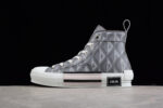 Dior B23 Oblique Low-Top Sneaker – Black with Gum Sole (Copy)