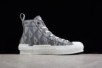 Dior B23 Oblique Low-Top Sneaker – Black with Gum Sole (Copy)