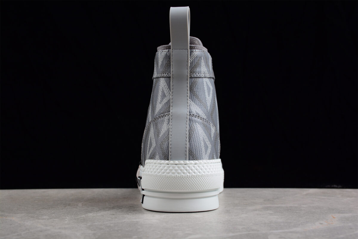 Dior B23 Oblique Low-Top Sneaker – Black with Gum Sole (Copy)