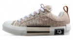 Dior B23 Low-Top Sneaker – Beige Oblique Canvas
