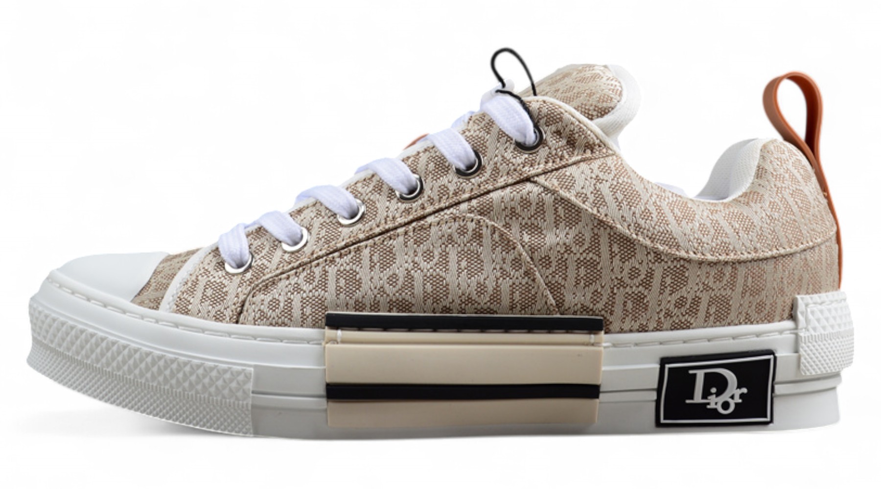 Dior B23 Low-Top Sneaker – Beige Oblique Canvas