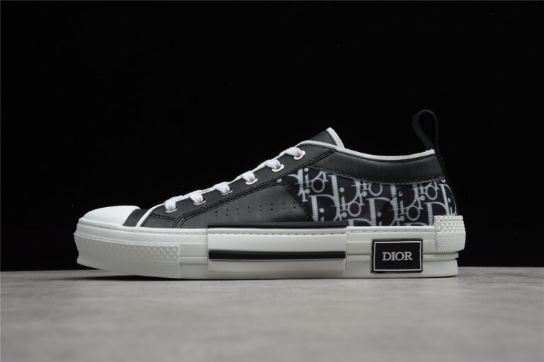 Dior B23 Low-Top Sneaker – Black Oblique