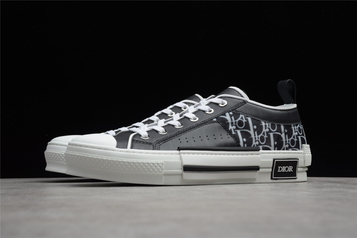 Dior B23 Low-Top Sneaker – Black Oblique
