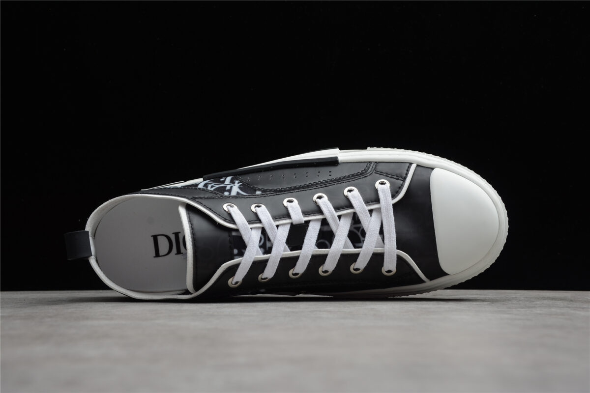 Dior B23 Low-Top Sneaker – Black Oblique