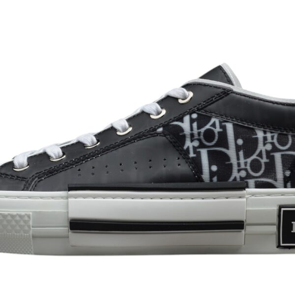 Dior B23 Low-Top Sneaker – Black Oblique