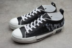 Dior B23 Low-Top Sneaker – Black Oblique