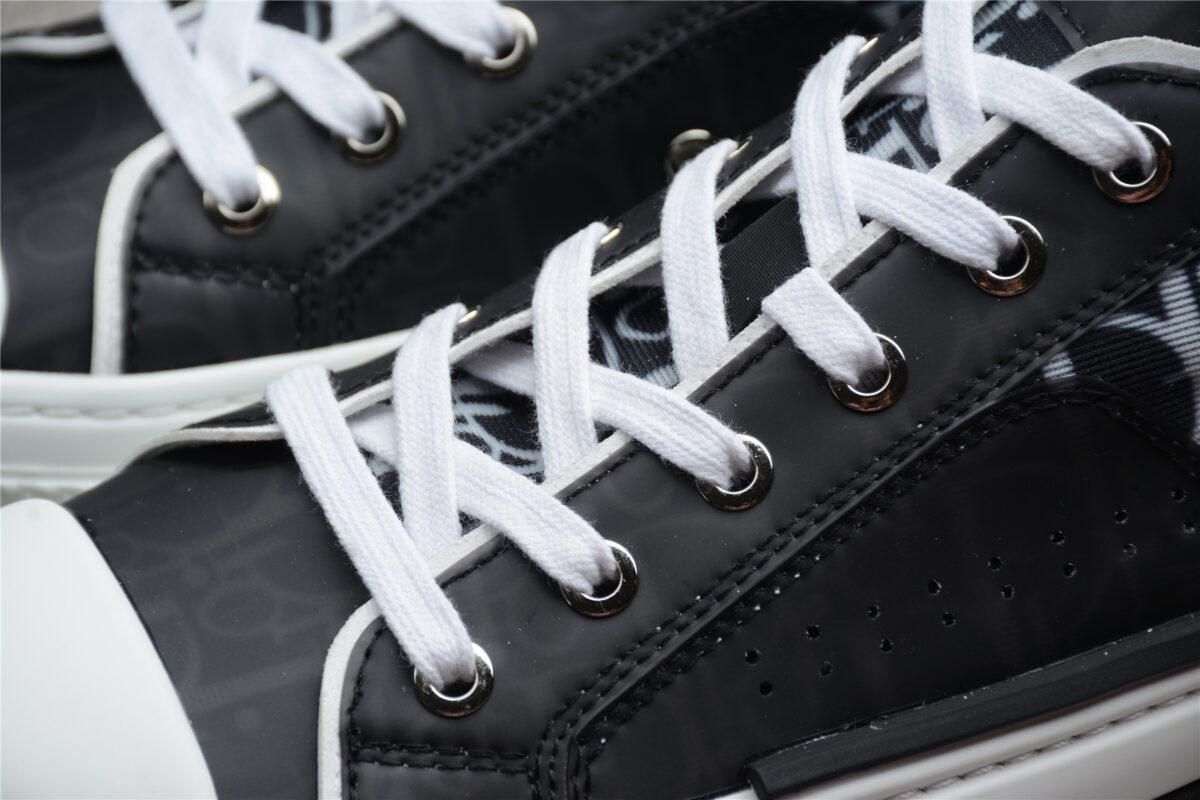 Dior B23 Low-Top Sneaker – Black Oblique