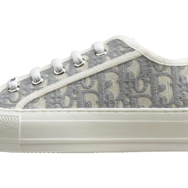Dior B23 Low-Top Sneaker – Grey Oblique Jacquard
