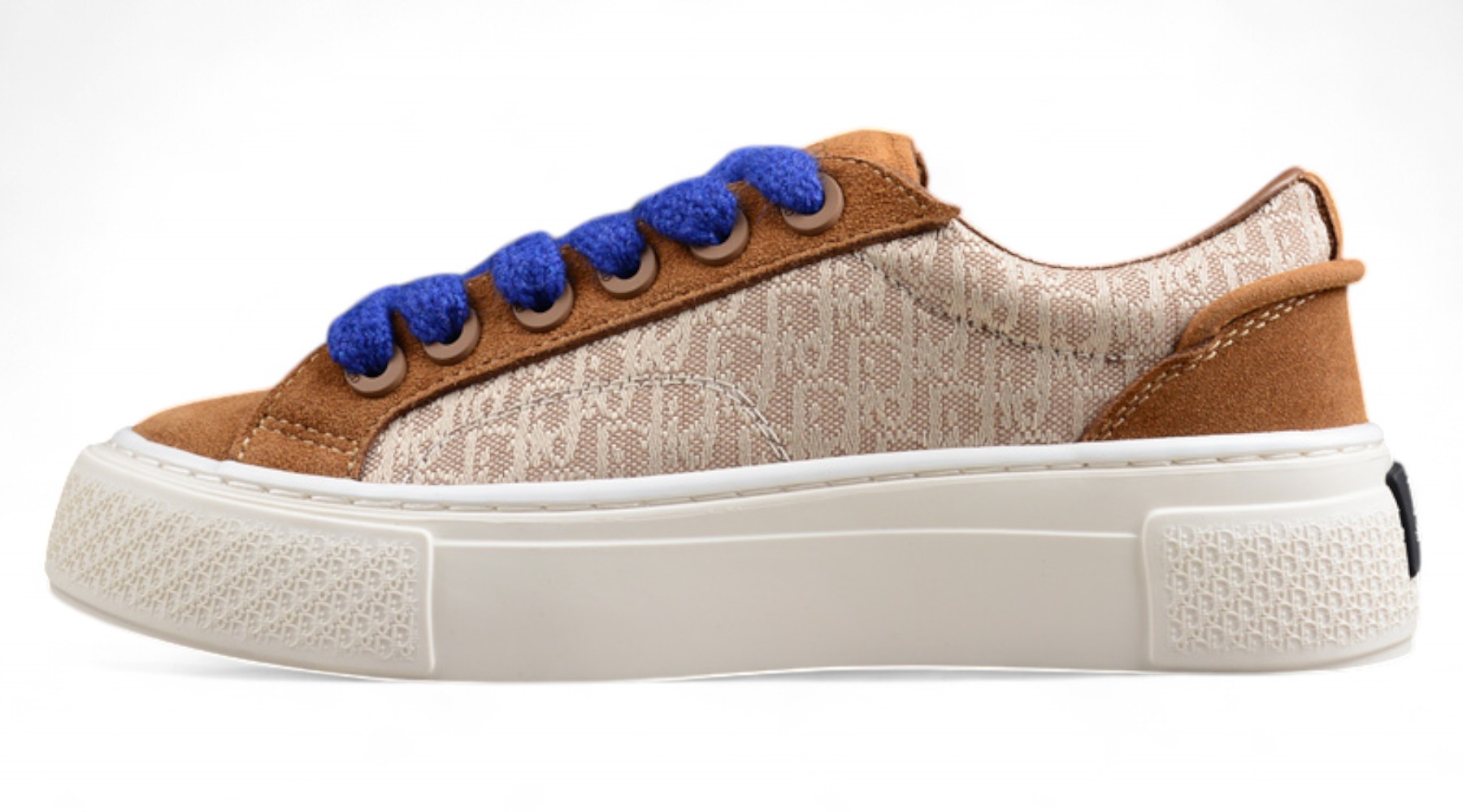Dior B23 Oblique Low-Top Sneaker – Black with Gum Sole (Copy)
