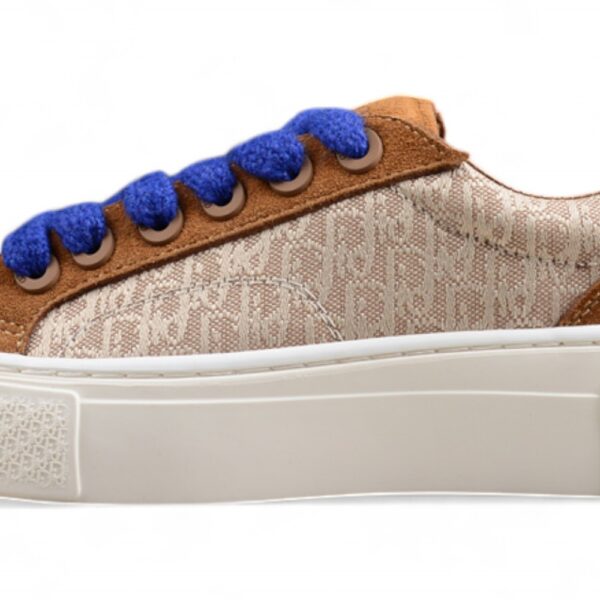 Dior B23 Oblique Low-Top Sneaker – Brown Suede with Beige Monogram