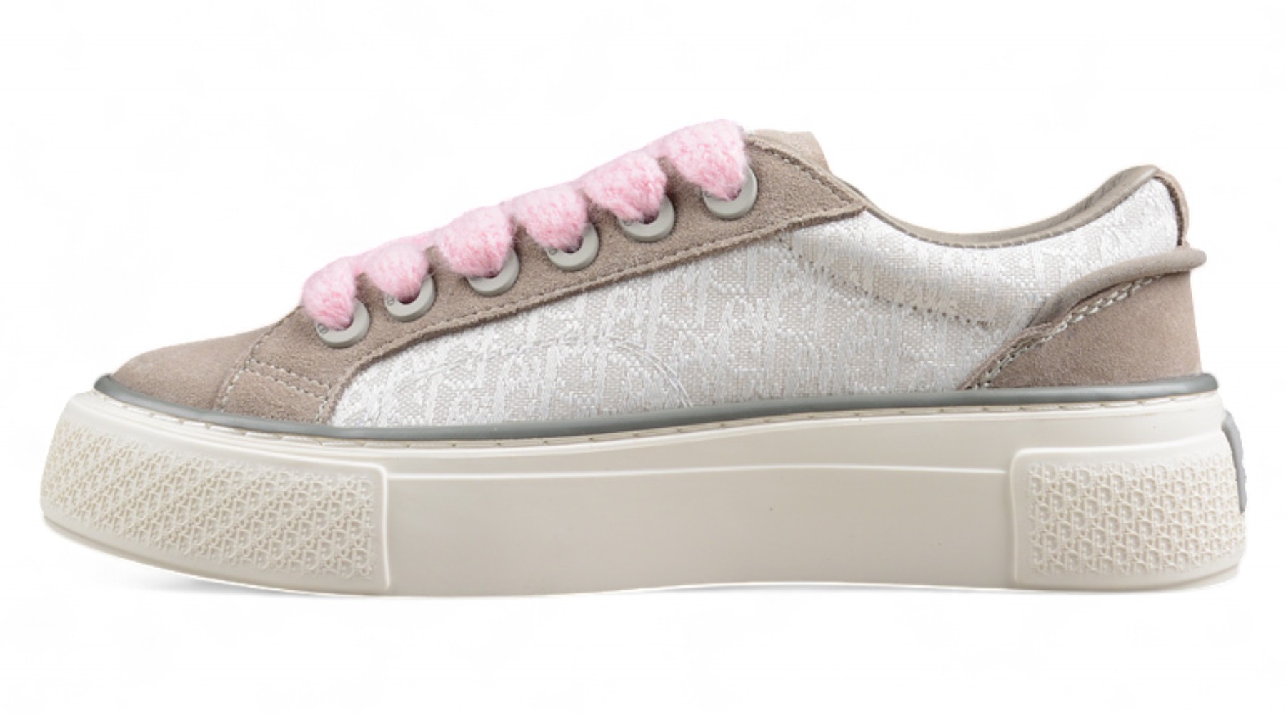 Dior B23 Oblique Low-Top Sneaker – Black with Gum Sole (Copy)