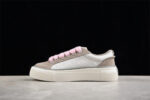 Dior B23 Oblique Low-Top Sneaker – Grey Suede with White Monogram