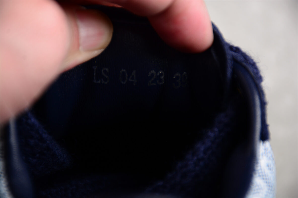Dior B23 Oblique Low-Top Sneaker – Navy Blue Suede with Monogram Canvas