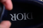 Dior B23 Oblique Low-Top Sneaker – Navy Blue with Embroidered Monogram