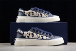 Dior B23 Oblique Low-Top Sneaker – Black with Gum Sole (Copy)