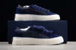 Dior B23 Oblique Low-Top Sneaker – Navy Suede with Camouflage Monogram