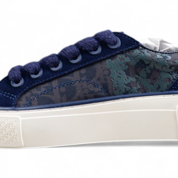Dior B23 Oblique Low-Top Sneaker – Black with Gum Sole (Copy)