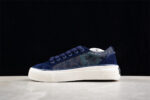 Dior B23 Oblique Low-Top Sneaker – Navy Suede with Camouflage Monogram
