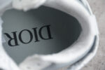 Dior B27 Mid-Top Sneaker – White Leather & Oblique Jacquard