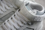 Dior B27 Mid-Top Sneaker – White Leather & Oblique Jacquard
