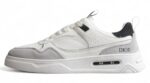 Dior B28 Low-Top Sneaker – White & Grey Leather/Suede