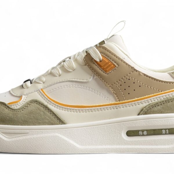Dior B28 Low-Top Sneaker – White, Olive & Beige