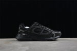 Dior B30 Sneaker – Black Mesh and Leather with Reflective Detailing