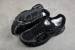 Dior B30 Sneaker – Black Mesh and Leather with Reflective Detailing
