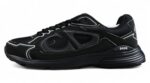 Dior B30 Sneaker – Black Mesh and Leather with Reflective Detailing