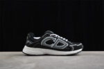 Dior B23 Oblique Low-Top Sneaker – Black with Gum Sole (Copy)