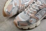 Dior B30 Sneaker – White Mesh with Beige and Silver Accents